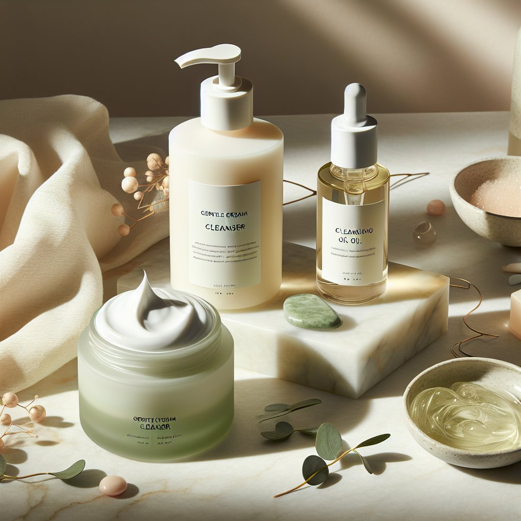 Cleanser options for different skin types