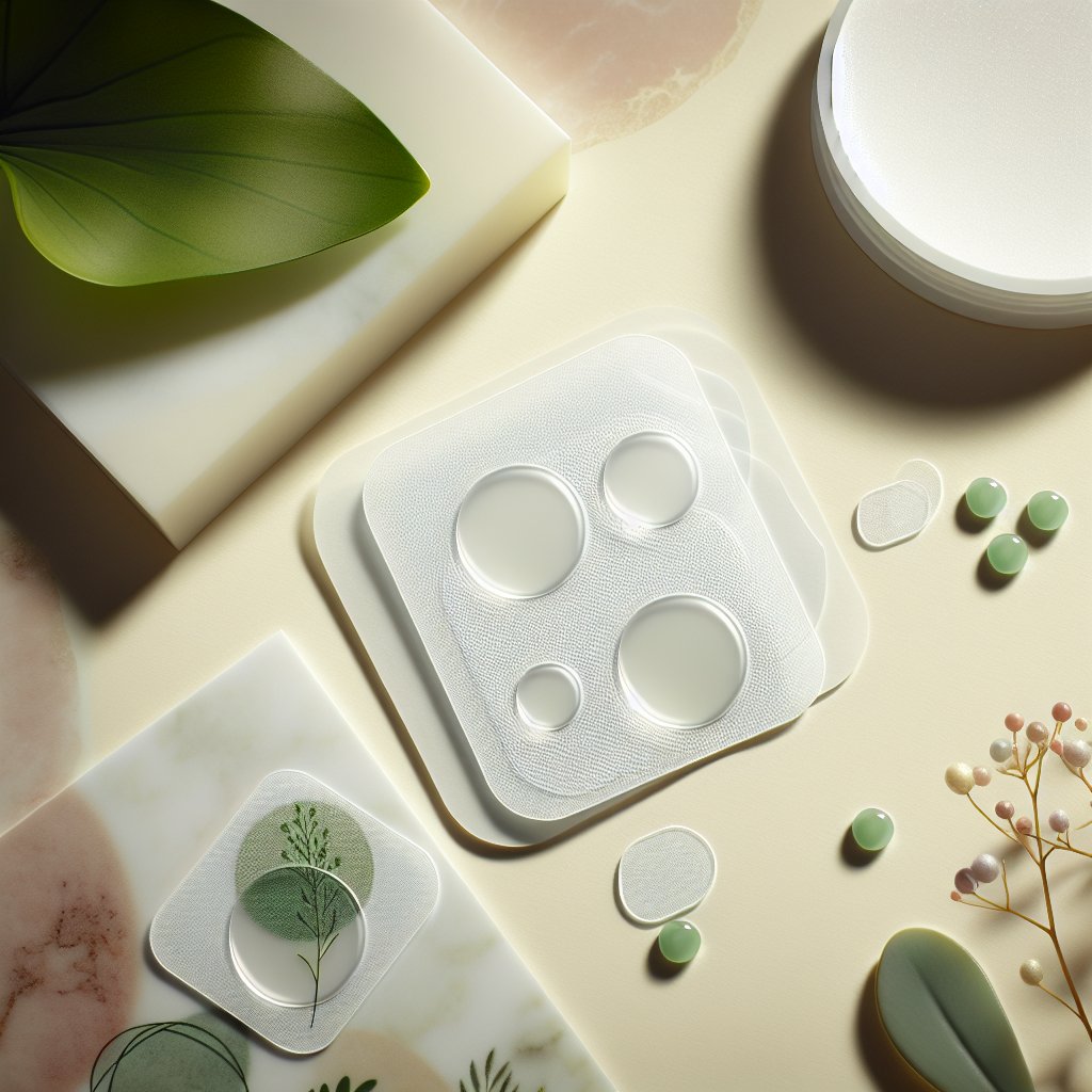 Hydrocolloid pimple patches