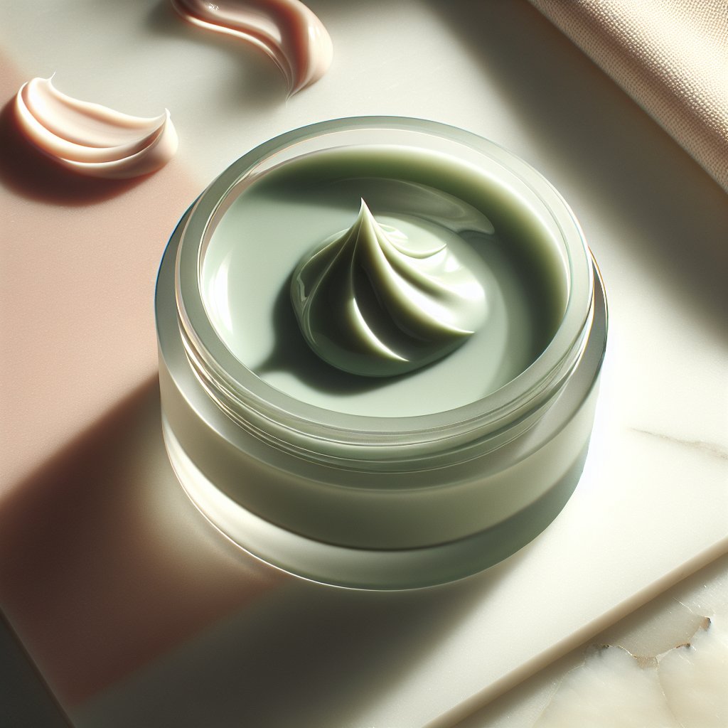 Glossy occlusive balm texture