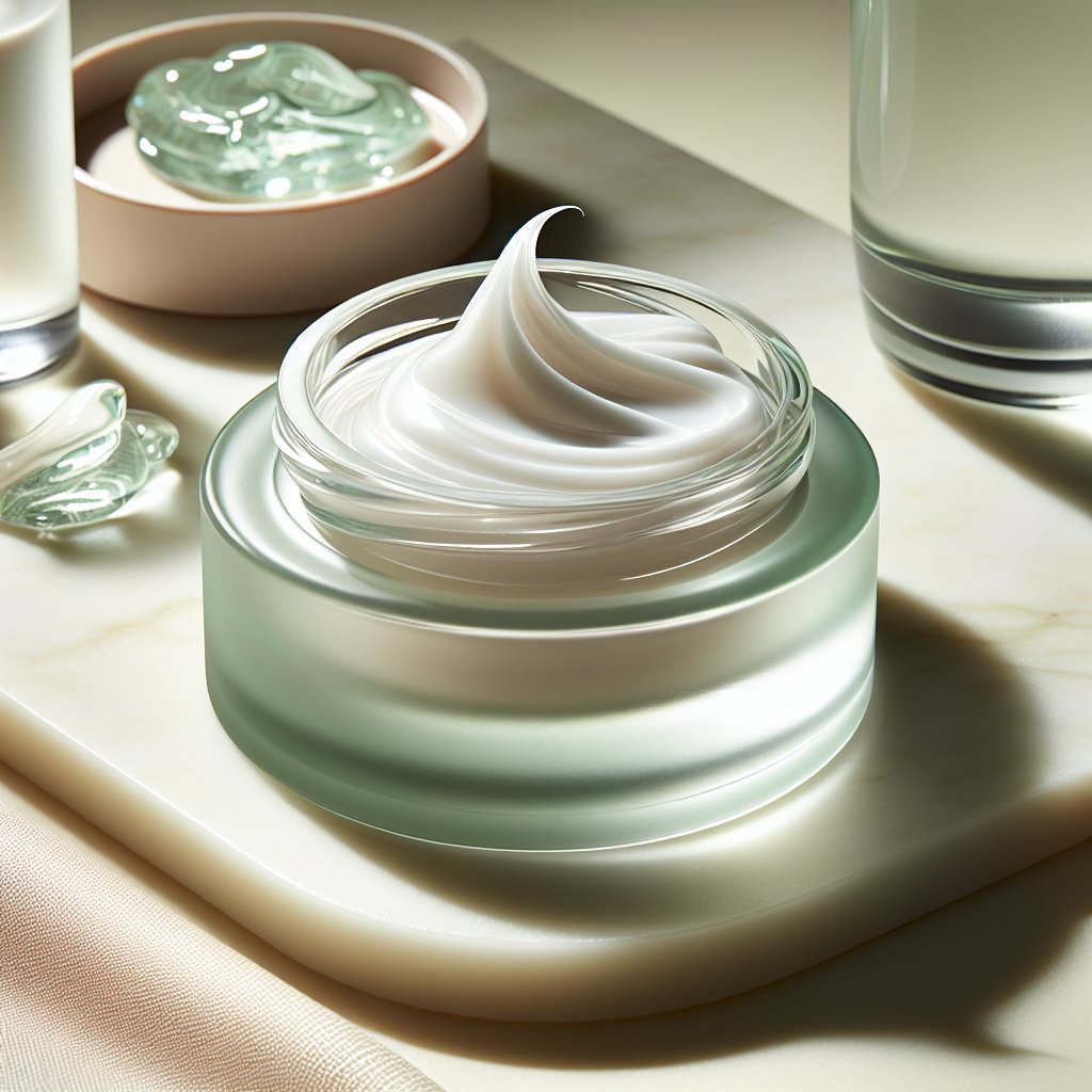 Lightweight gel moisturizer texture