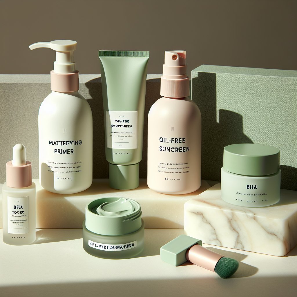 Oily skin daily routine products