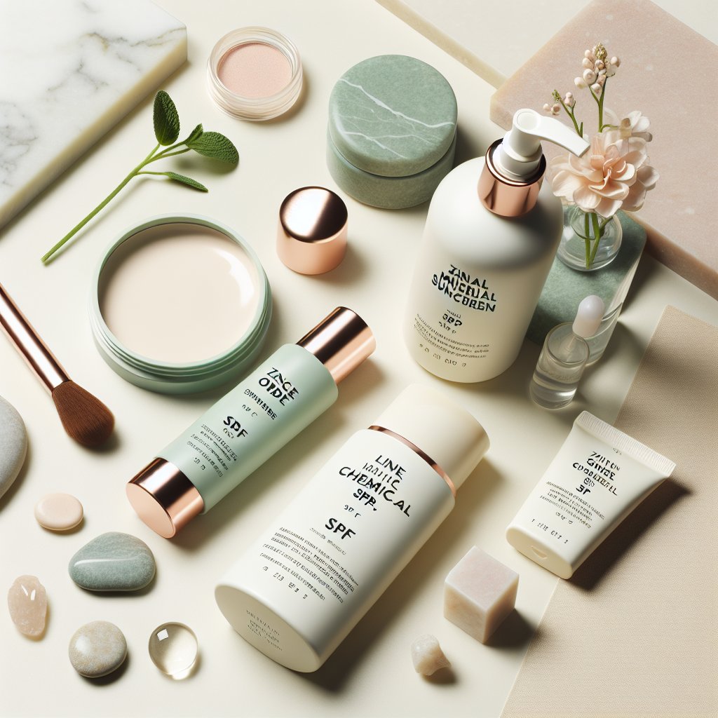 Two types of sunscreen bottles